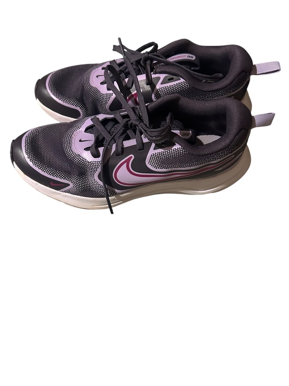 Nike Women’s Black and Lavender Running Sneakers size 5 never worn